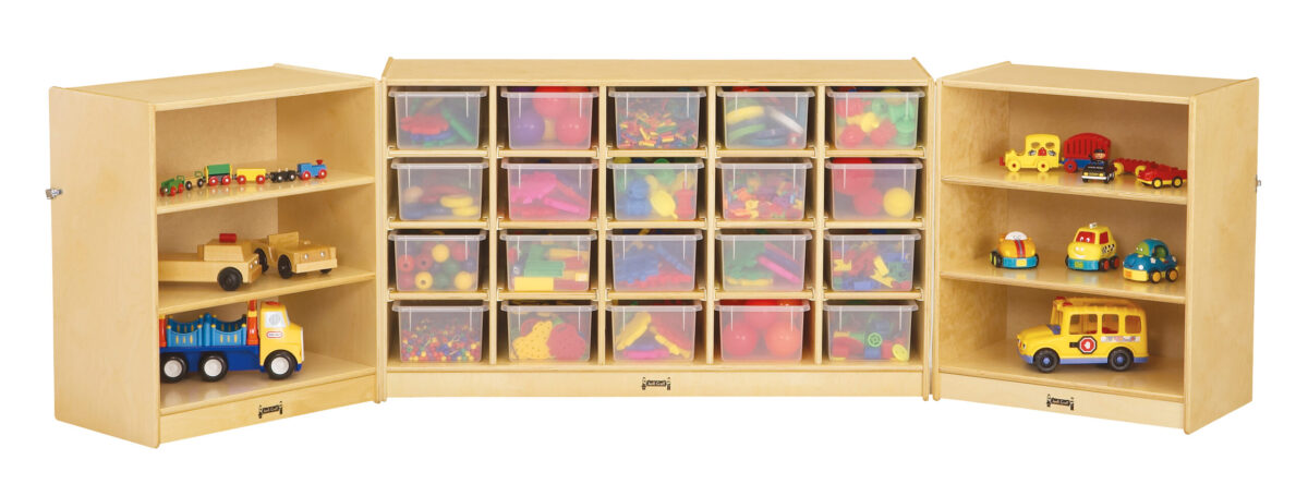 20 Cubbie Tray Triple Fold-n-Lock - Image 2