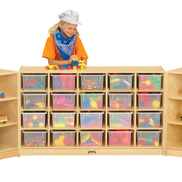 20 Cubbie Tray Triple Fold-n-Lock