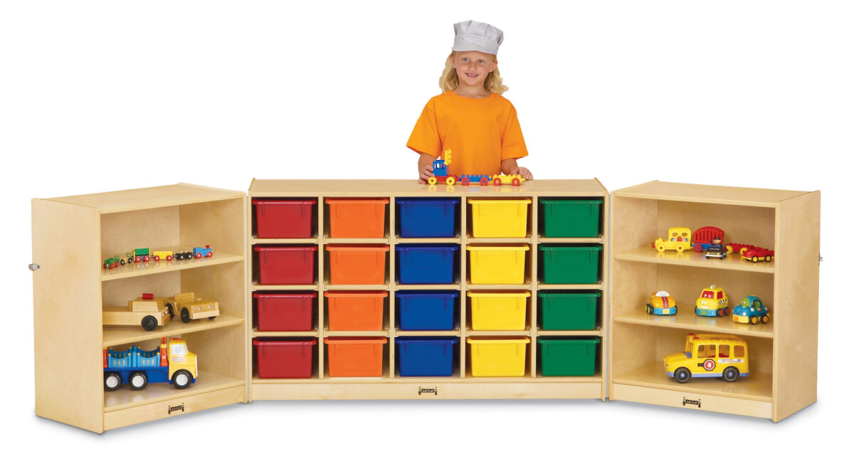 20 Cubbie Tray Triple Fold-n-Lock - Image 3