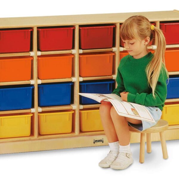 20 Cubbie Tray Mobile Storage