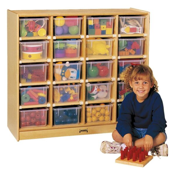 20 Cubbie Tray Mobile Unit