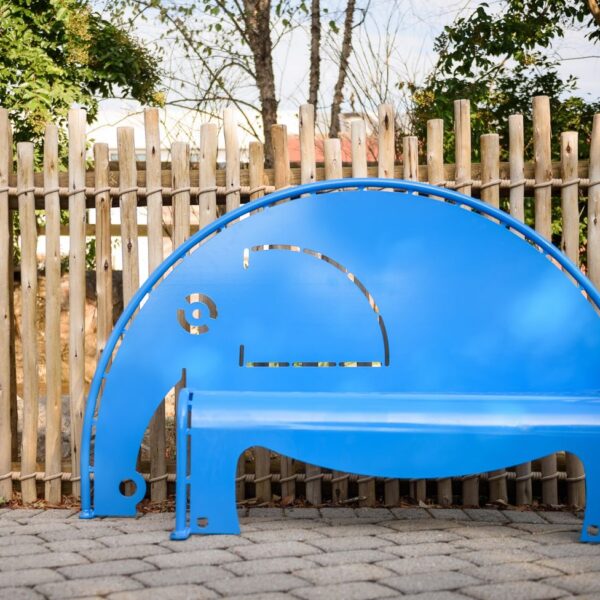 4' Elephant Bench