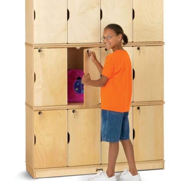 Stacking Lockable Lockers -  Triple Stack