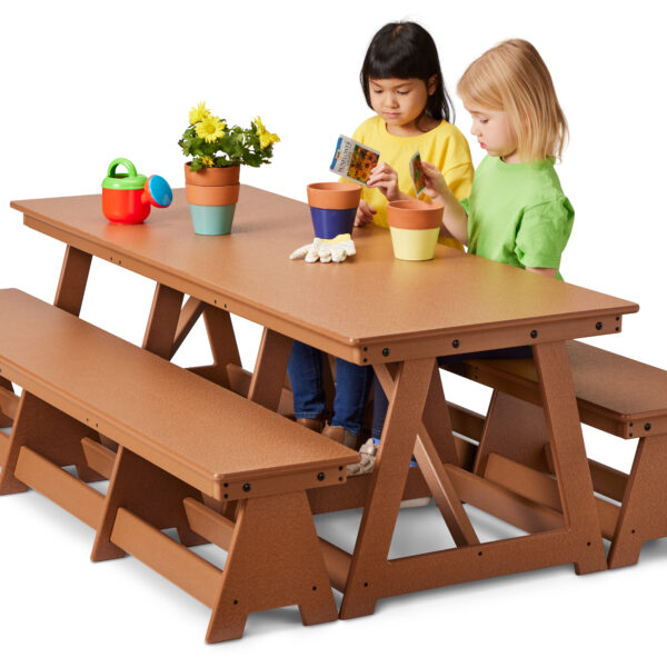 EverPlay™ Large Outdoor Table and Benches