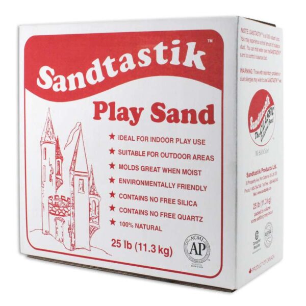 White Play Sand, 25lbs