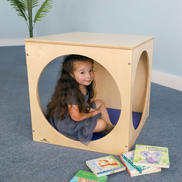 Toddler Play House Cube With Floor Mat Set