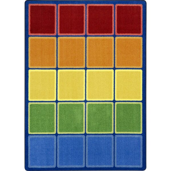Rainbow Blocks Carpet